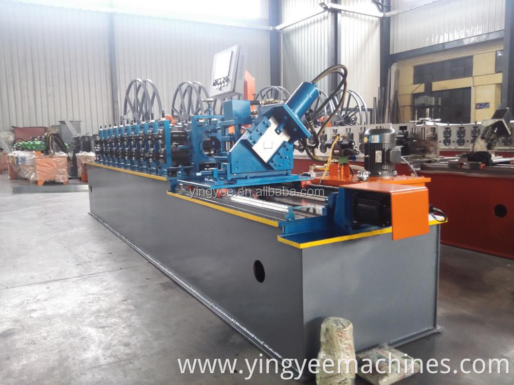 omega channel roll forming machine